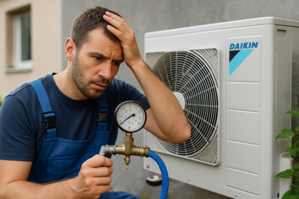 Problème de débit d'eau pompe à chaleur Daikin Causes et solutions — free download