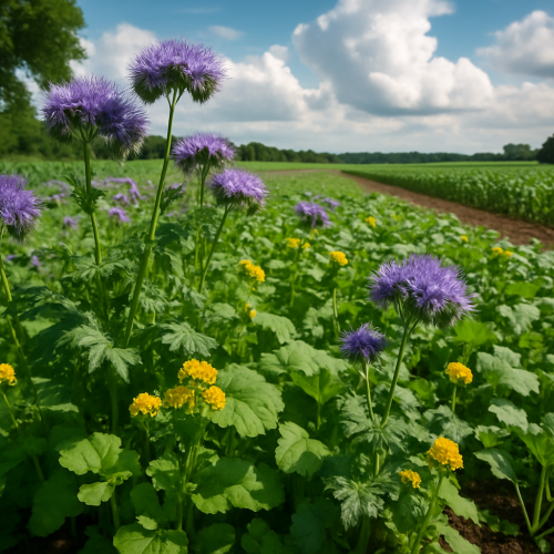 Boostez la Biodiversité: Plantes de Couverture Essentielles pour vos Champs