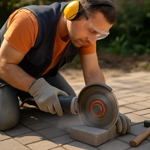 Comment couper un pavé autobloquant proprement : guide complet du bricoleur