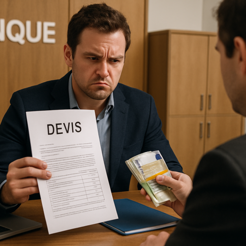Comment obtenir un devis bidon pour banque : risques et alternatives légales