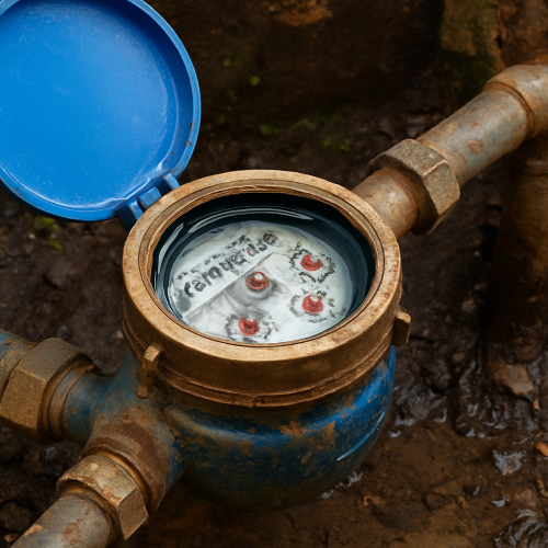 Compteur d&rsquo;eau extérieur rempli d&rsquo;eau : Causes et solutions pratiques pour le bricoleur