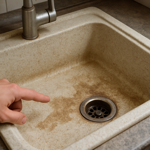 Évier résine poreux : causes, problèmes et solutions efficaces pour restaurer votre surface