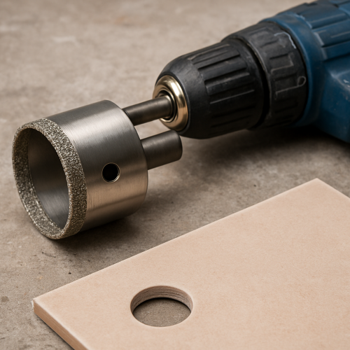 Guide d&rsquo;achat : choisir sa scie cloche diamant pour carrelage