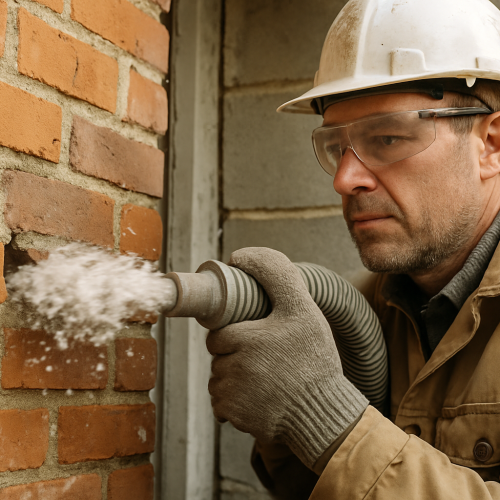L&rsquo;Isolation des Murs par Insufflation : Avis, Avantages et Inconvénients d&rsquo;un Bricoleur Expérimenté