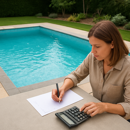 Montant taxe piscine : calcul au m2 et aménagement