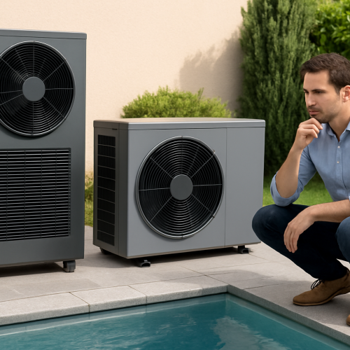 PAC piscine verticale ou horizontale : laquelle choisir ?