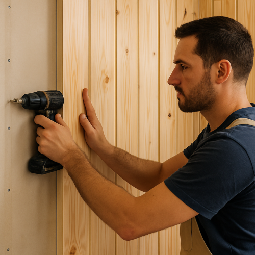 Pose Lambris sur Placo: Guide Étape par Étape pour une Installation Solide