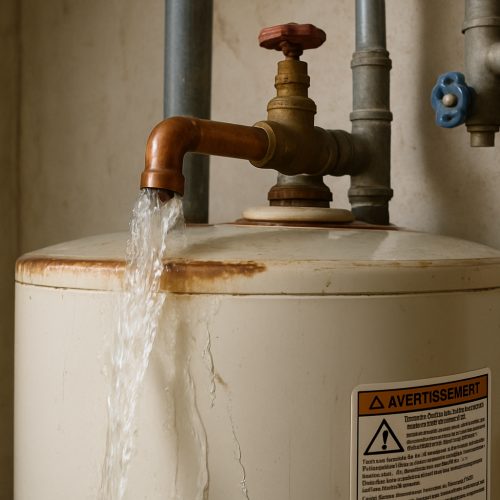 Pourquoi le Trop-Plein de Votre Chauffe-Eau Déborde et Comment y Remédier