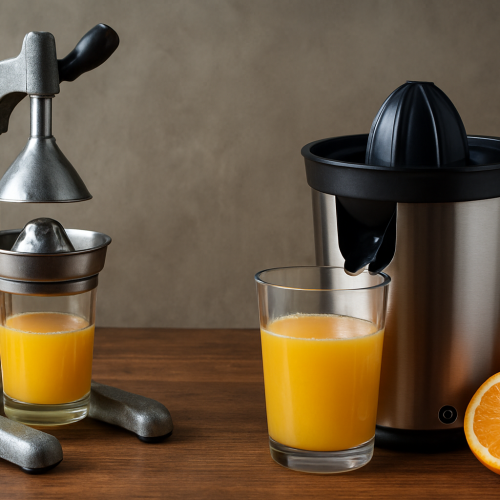 Presse-agrumes manuel ou électrique : avantages et inconvénients