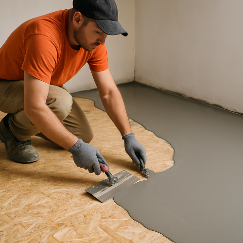 Ragréage plancher bois OSB : Guide complet pour niveler votre sol avant pose