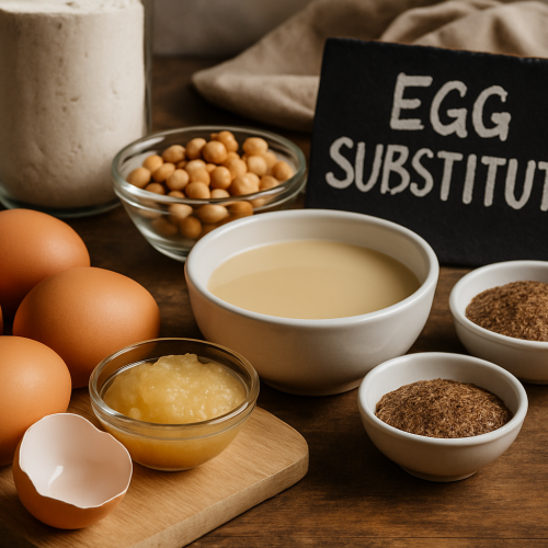Réinventons nos recettes: Problèmes et solutions pour remplacer les œufs